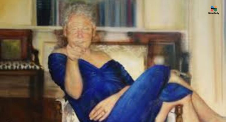 Bill Clinton in a Dress